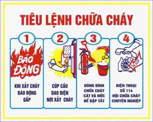 Tiêu lệnh chữa cháy tại Bình Dương