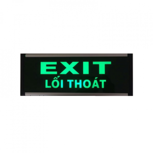 Đèn exit chỉ hướng thoát nạn