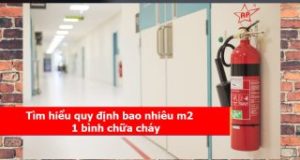 Hướng dẫn về khoảng cách đặt bình chữa cháy