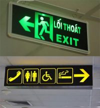 Công dụng của đèn Exit thoát hiểm