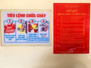 Mua bảng nội quy và tiêu lệnh chữa cháy tại Tân Uyên Bình Dương