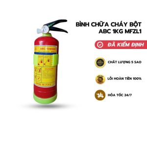 Bình chữa cháy Bột ABC 1kg MFZL1 TP Thuận An