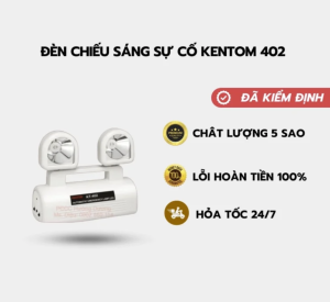 Đèn chiếu sáng sự cố Kentom 402 tại Tân Uyên Bình Dương